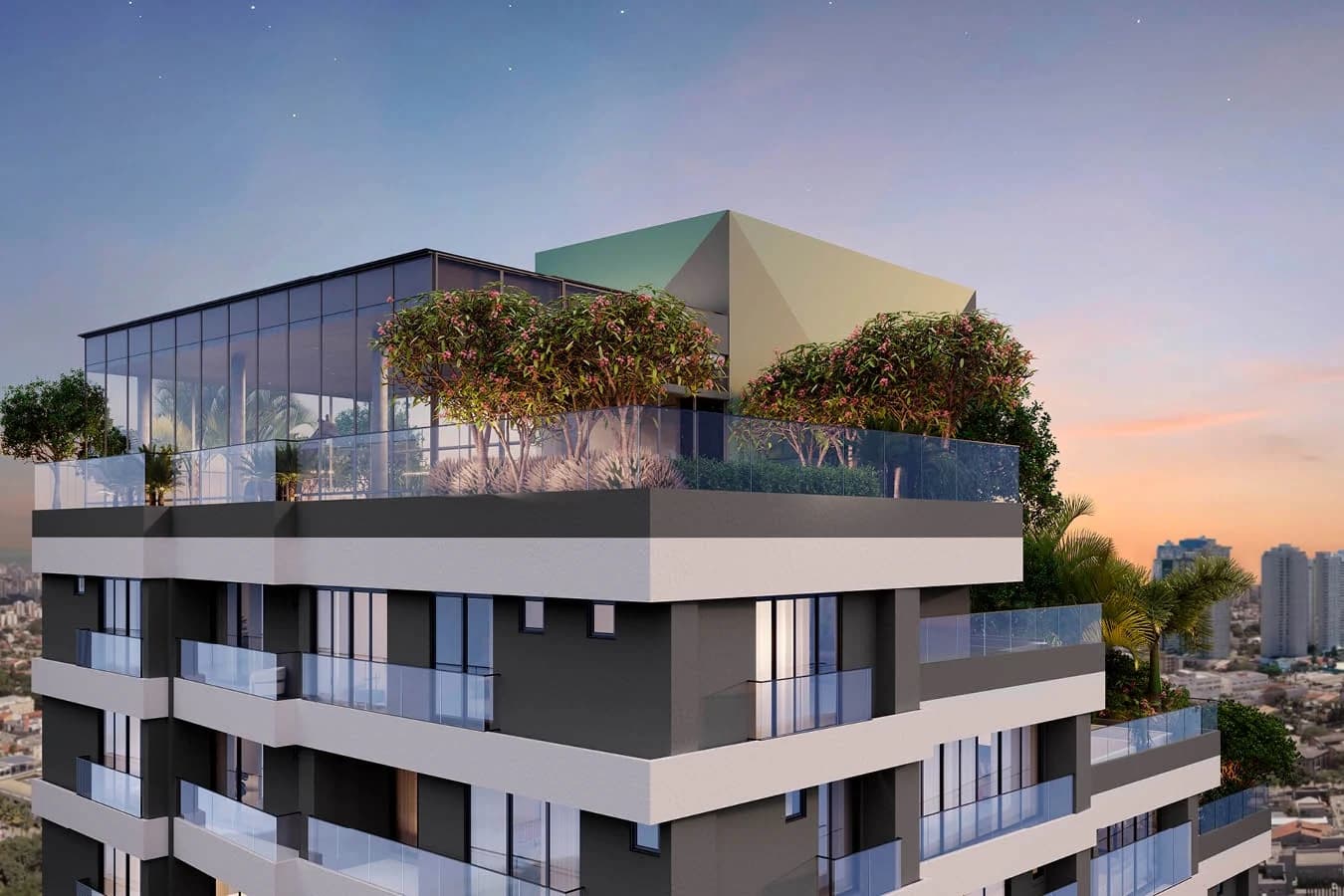 Voo de passaro no Gyro Vaca Brava Design, em Goiânia