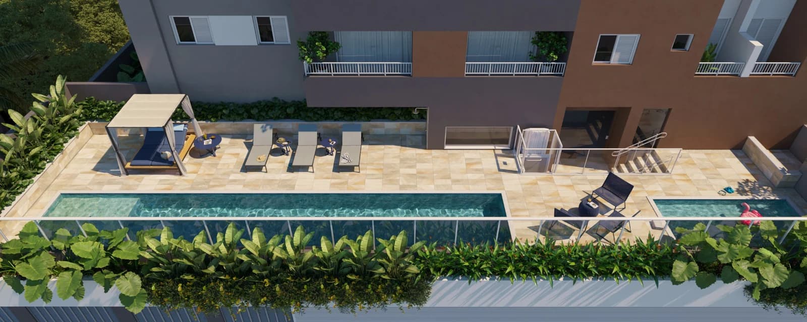 Piscina no Varandas Bueno, em Goiânia