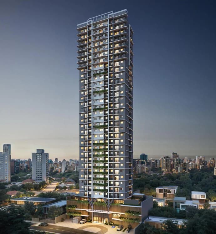 Fachada no Nativ Parque Areião, em Goiânia