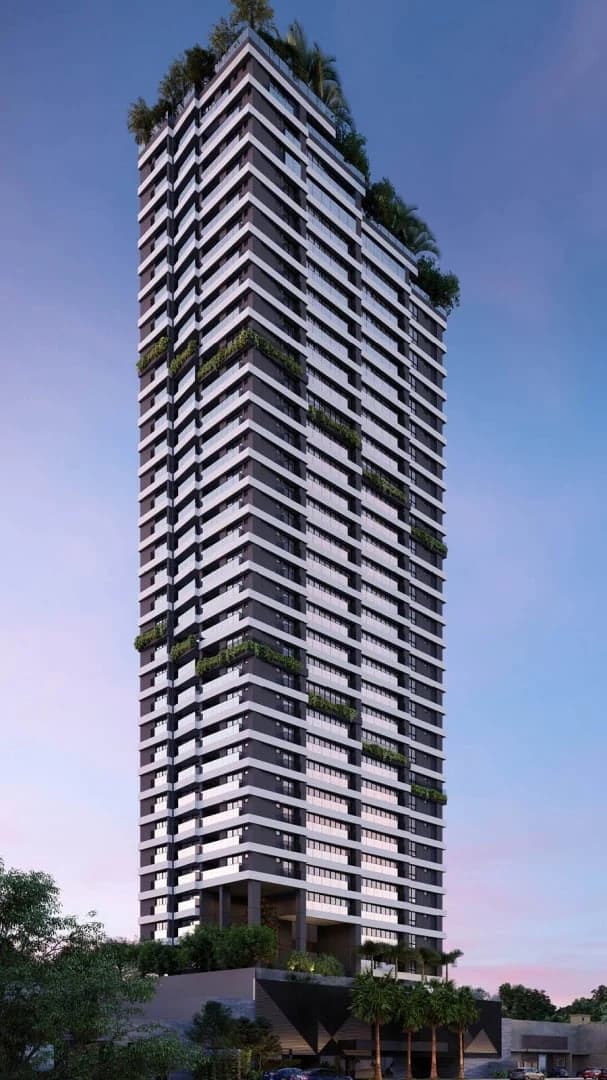 Fachada no Gyro Vaca Brava Design, em Goiânia