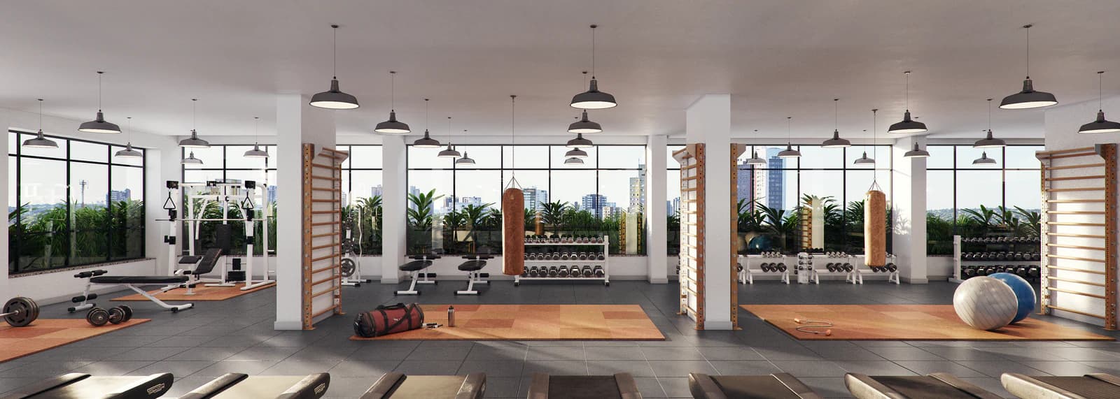 Fitness no Municipal Arquitetura da Cidade, em Goiânia