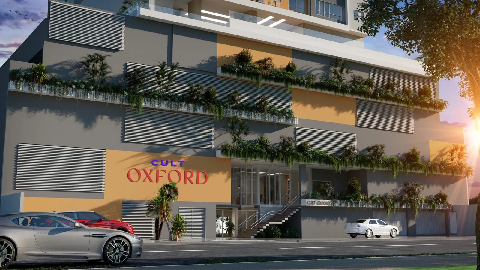 Portaria no Cult Oxford, em Goiânia