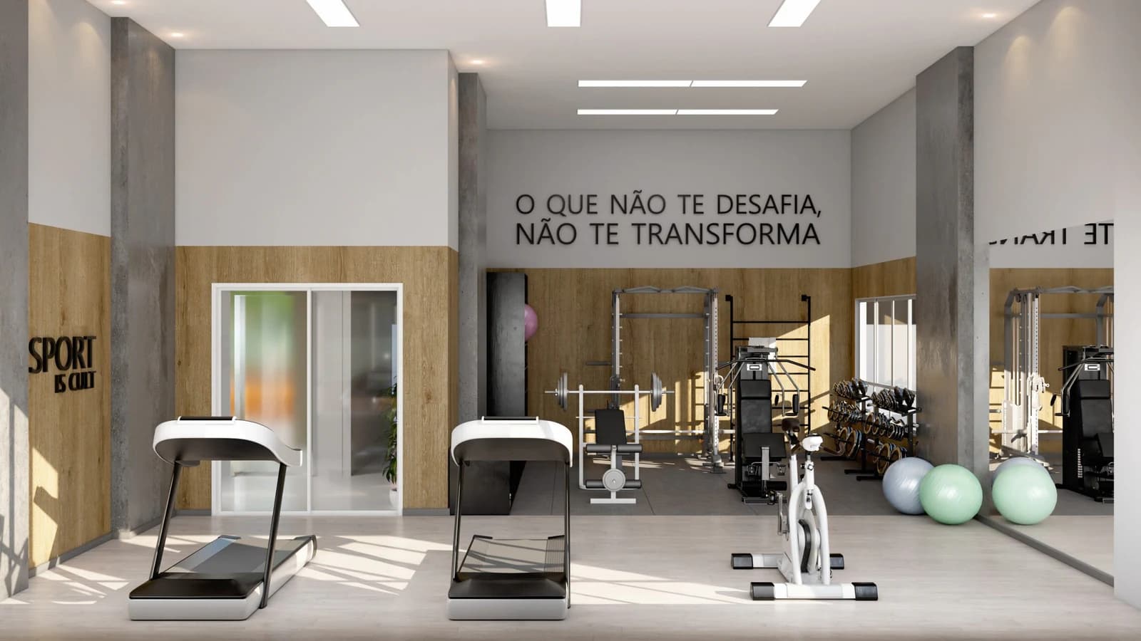 Fitness no Cult Oxford, em Goiânia