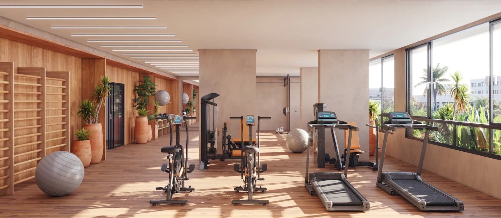 Fitness no Aysú, em Goiânia
