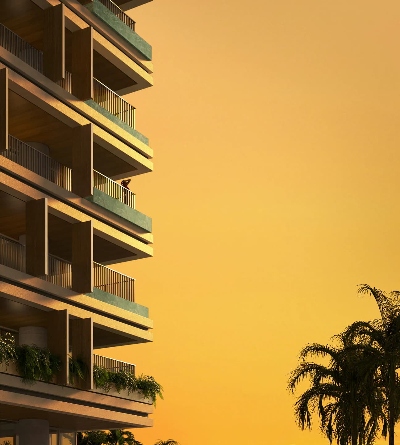 Fachada no Autêntico Flamboyant Residencial, em Goiânia