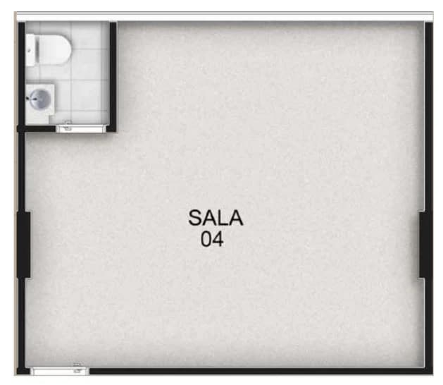 Planta 504 e 31 m² no Euro Towers - Comercial