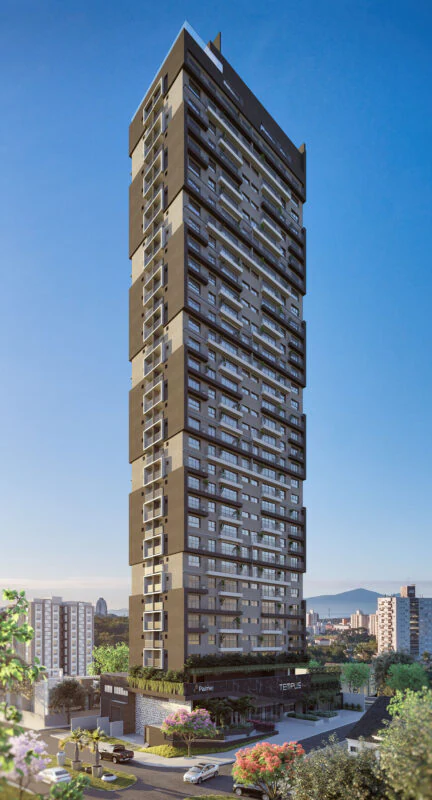 Fachada no Tempus, em Goiânia