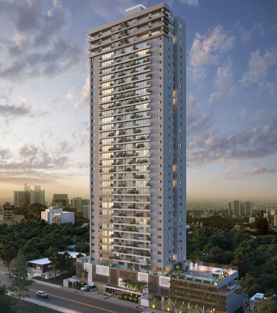 Fachada no Inspire Vaca Brava, em Goiânia