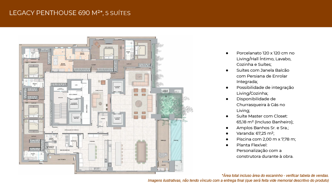 legacy city home penthouse 690m