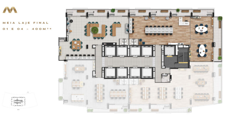 METROPOLITAN GENEBRA - MEIA LAJE 400M²