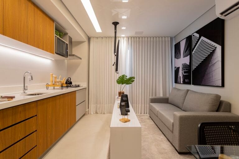 hub compact life cozinha e estar