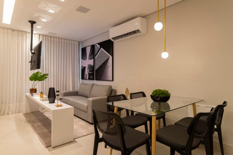 hub compact life sala jantar e estar