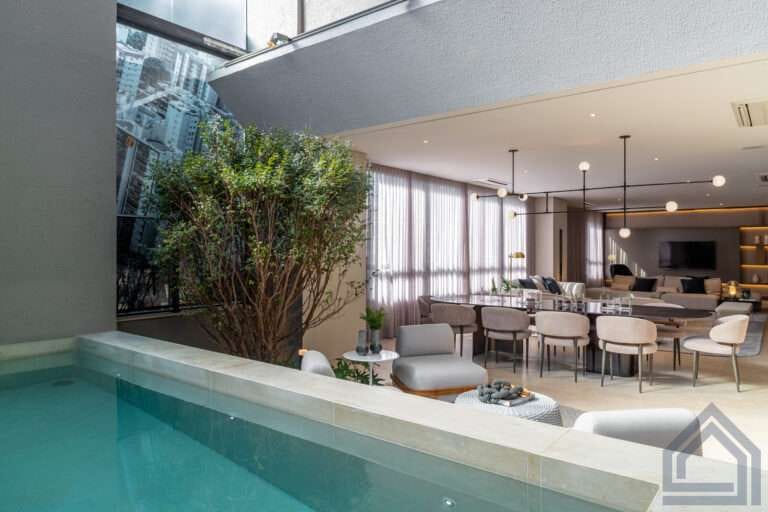 legacy city home pisicina privativa living