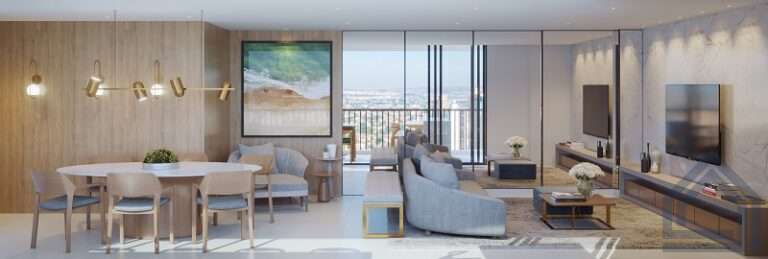moove home brasal sala de estar penthouse 161m final 2