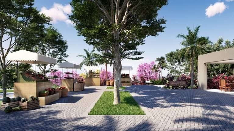 jardins roma feirinha