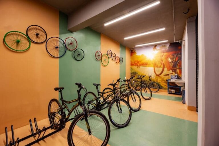 foto real wish areiao bicicletário