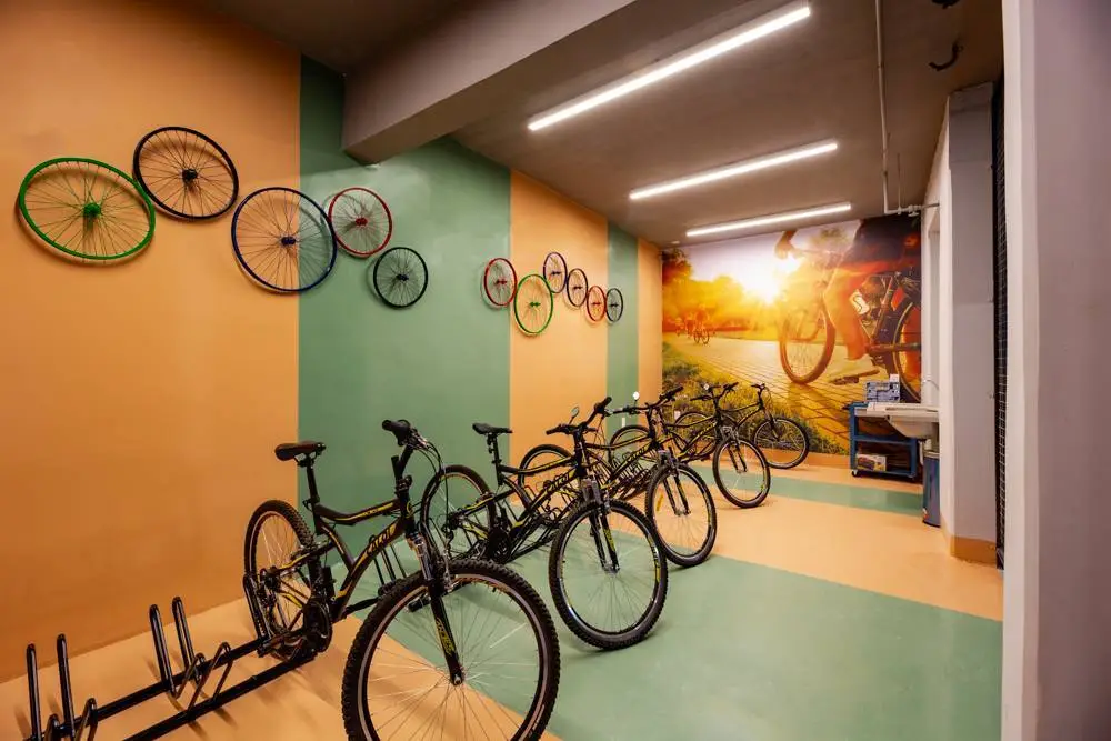 foto real wish areiao bicicletário