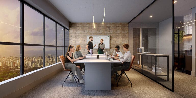 nomad modern life sala de reunião