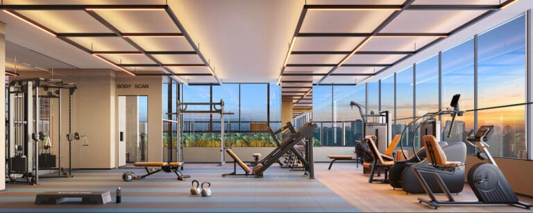 Ázus casa conceito academia