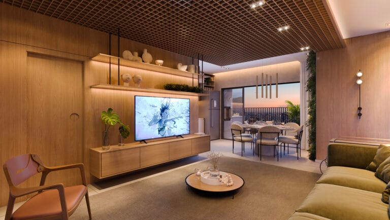 Ázus casa conceito living 4