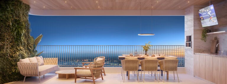 Ázus casa conceito varanda 2