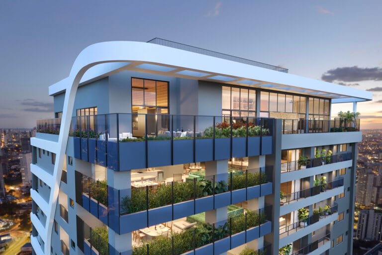 Ázus casa conceito voo rooftop 02