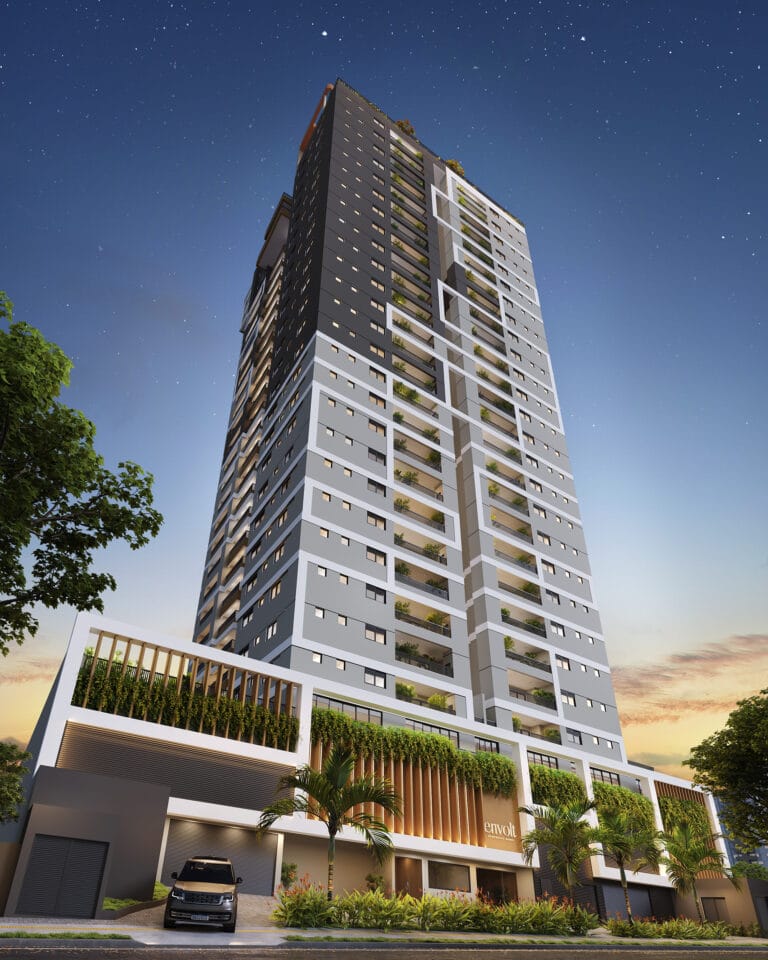 envolt biophilic home fachada angulada