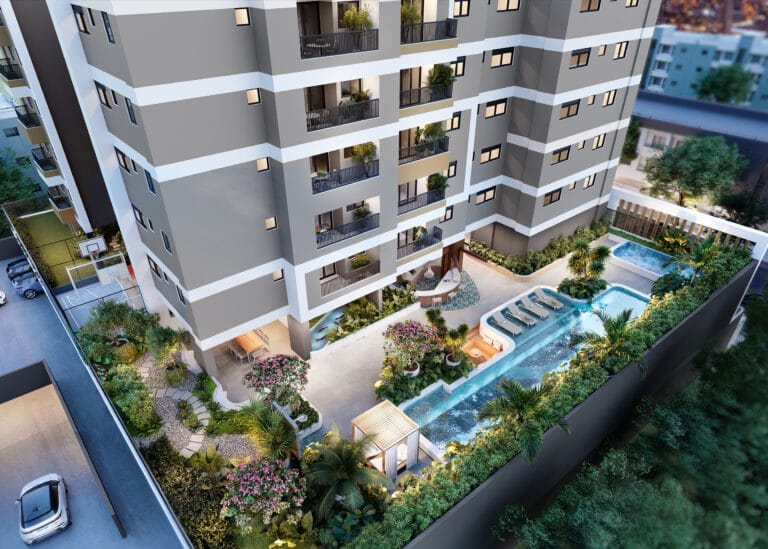 envolt biophilic home piscina aérea