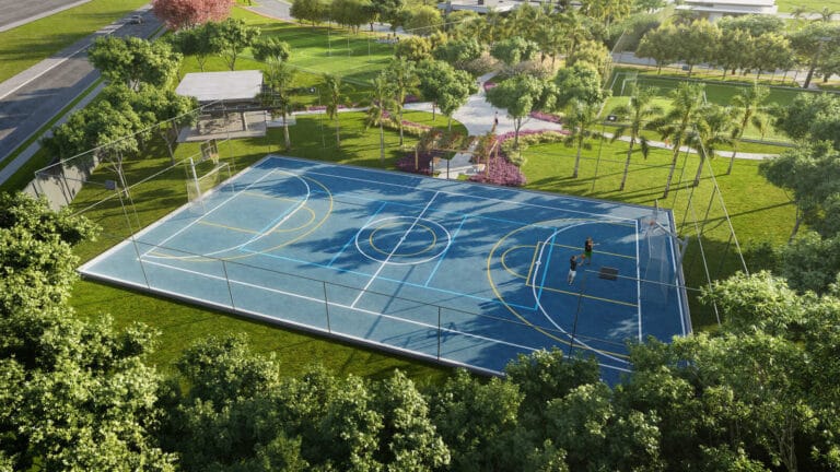 quadra poliesportiva