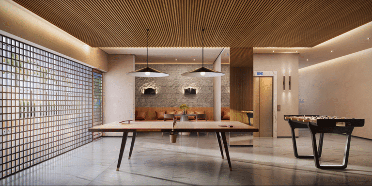 ryad residências lounge jogos