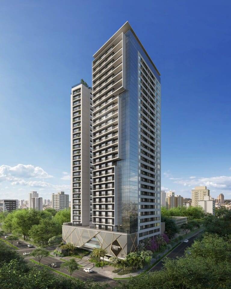 cidade ybiti offices opus fachada comercial