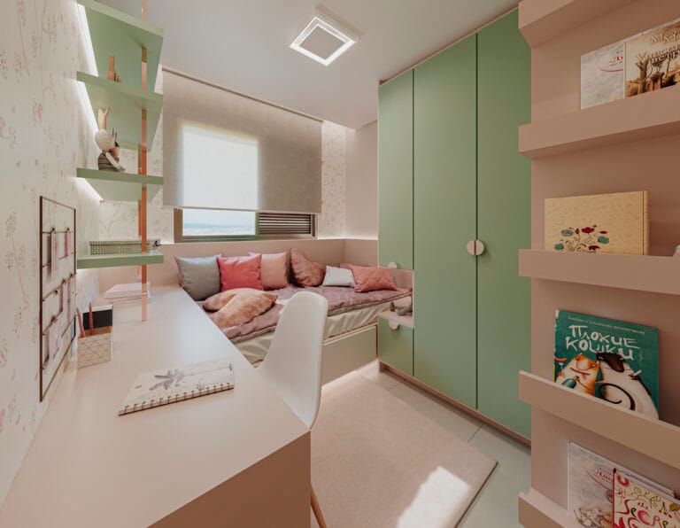 parque ecoville ipe 3q quarto menina