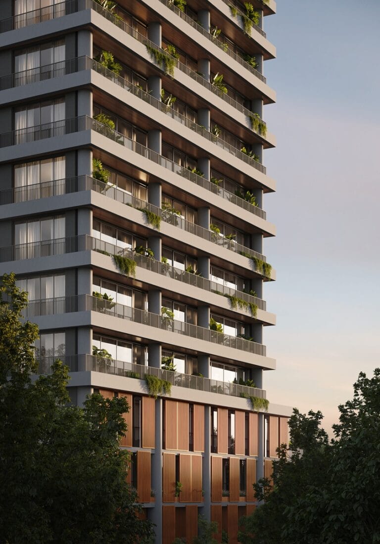 olivier o.m home fachada angulada 2