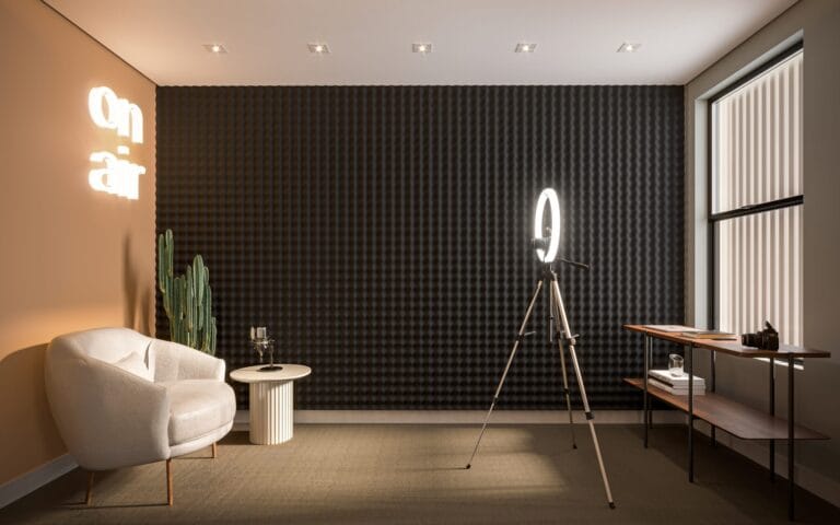 perspectiva estúdio de gravação volt c 220