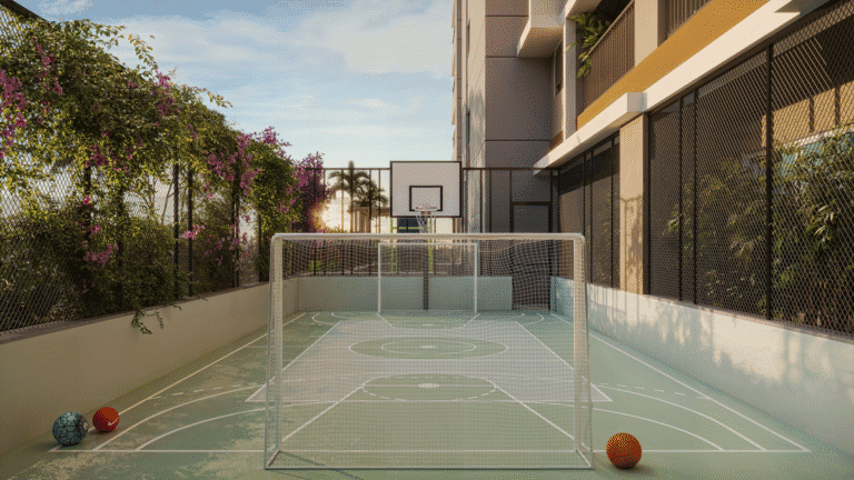 hello vision quadra de esportes