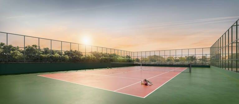 quadra de tênis