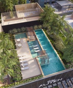 city auten voo de pássaro lazer