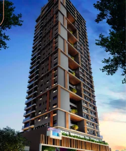 city garten fachada angulada