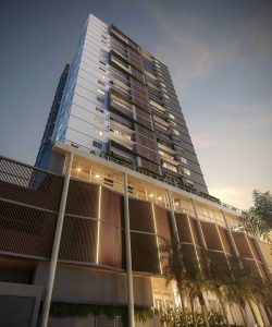 wide by ebm praça do sol embasamento fachada